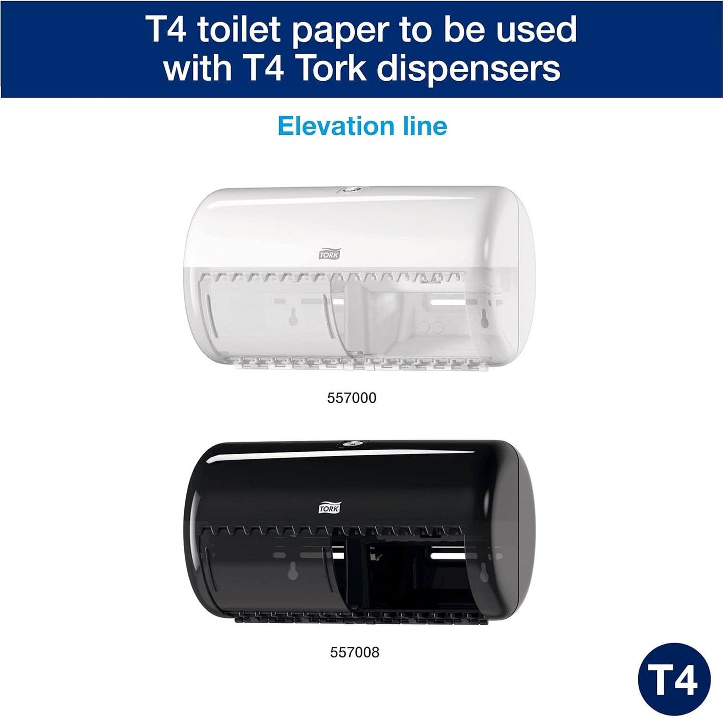 Tork 110316 toalettpapper, vitt, 8 rullar om 250 ark vardera